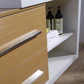 ML-1607 40 inch bathroom vanity cabinet Melamine view 2