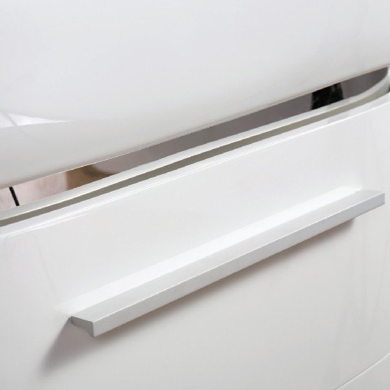 MF-1605 30 inch PVC MDF bathroom vanity cabinet High glossy painting view 3