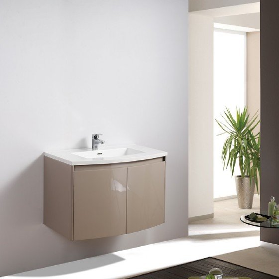 MF-1620 30 inch MDF bathroom vanity cabinet High glossy painting view 2
