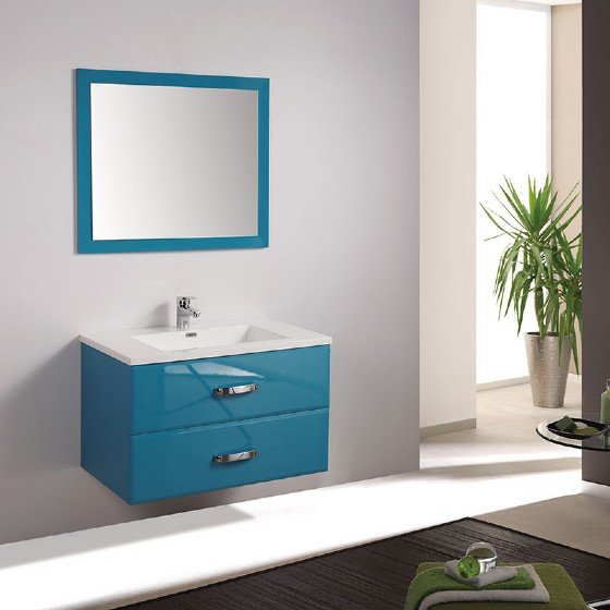 48 inch Double basin MDF bathroom cabinet with melamine | FAME OEM Bathroom Vanity Manufacturer — FAME OEM bathroom vanity