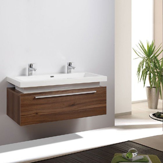 48 inch MDF bathroom cabinet with melamine | FAME OEM Bathroom Vanity Manufacturer — FAME OEM bathroom vanity