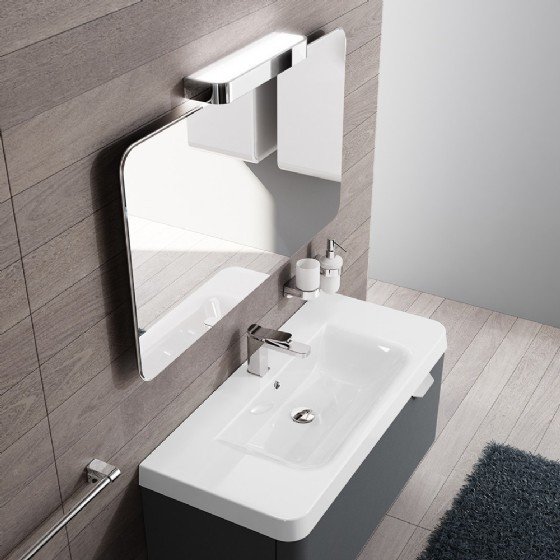 MF-1505 30 inch MDF bathroom Vanity Cabinet Melamine view 2