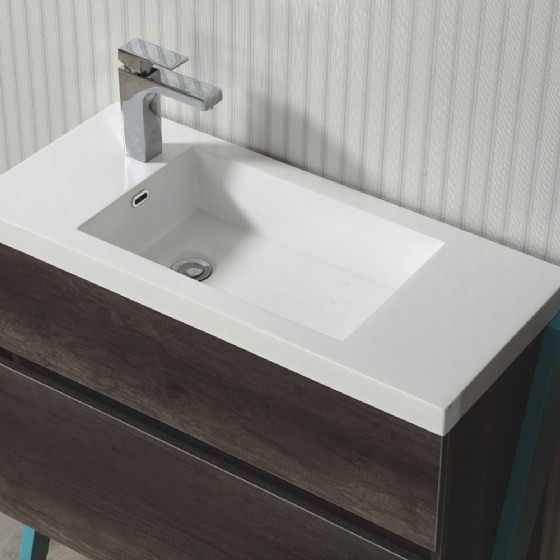 ML-1502 40 inch single bathroom vanity cabinet Melamine — FAME bathroom cabinet manufacturer