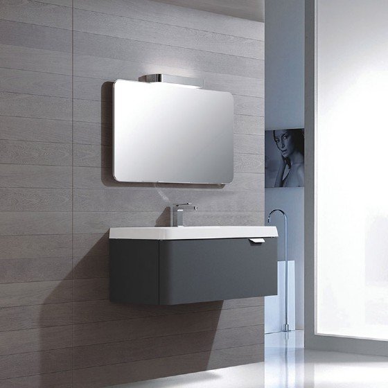MF-1505 30 inch MDF bathroom Vanity Cabinet Melamine | FAME OEM Bathroom Vanity Manufacturer — FAME OEM bathroom vanity