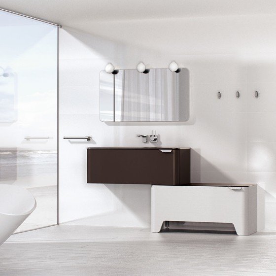 30 inch MDF bathroom cabinet with high glossy painting | FAME OEM Bathroom Vanity Manufacturer — FAME OEM bathroom vanity
