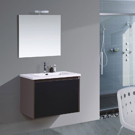 MF-1508 30 inch MDF bathroom cabinet with high glossy painting | FAME OEM Bathroom Vanity Manufacturer — FAME OEM bathroom vanity