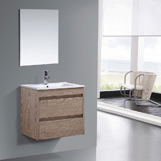 ML-1505 24 inch single bathroom vanity cabinet Melamine | FAME OEM Bathroom Vanity Manufacturer — FAME OEM bathroom vanity