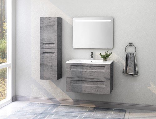 MFYJ--06 Fame 32 Inch MDF Bathroom Vanities Single Sink Painting | FAME OEM Bathroom Vanity Manufacturer — FAME OEM bathroom vanity