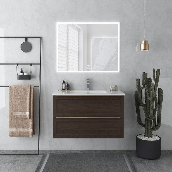 MFYJ-07 Fame 36 Inch MDF Bathroom Vanities Single Sink Painting | FAME OEM Bathroom Vanity Manufacturer — FAME OEM bathroom vanity