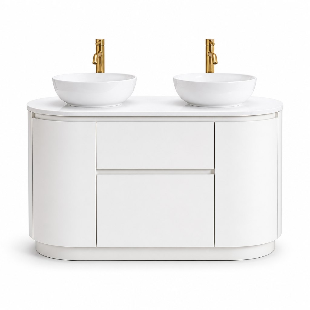 1200mm Cylinder Floor Vanity — FAME OEM bathroom vanity
