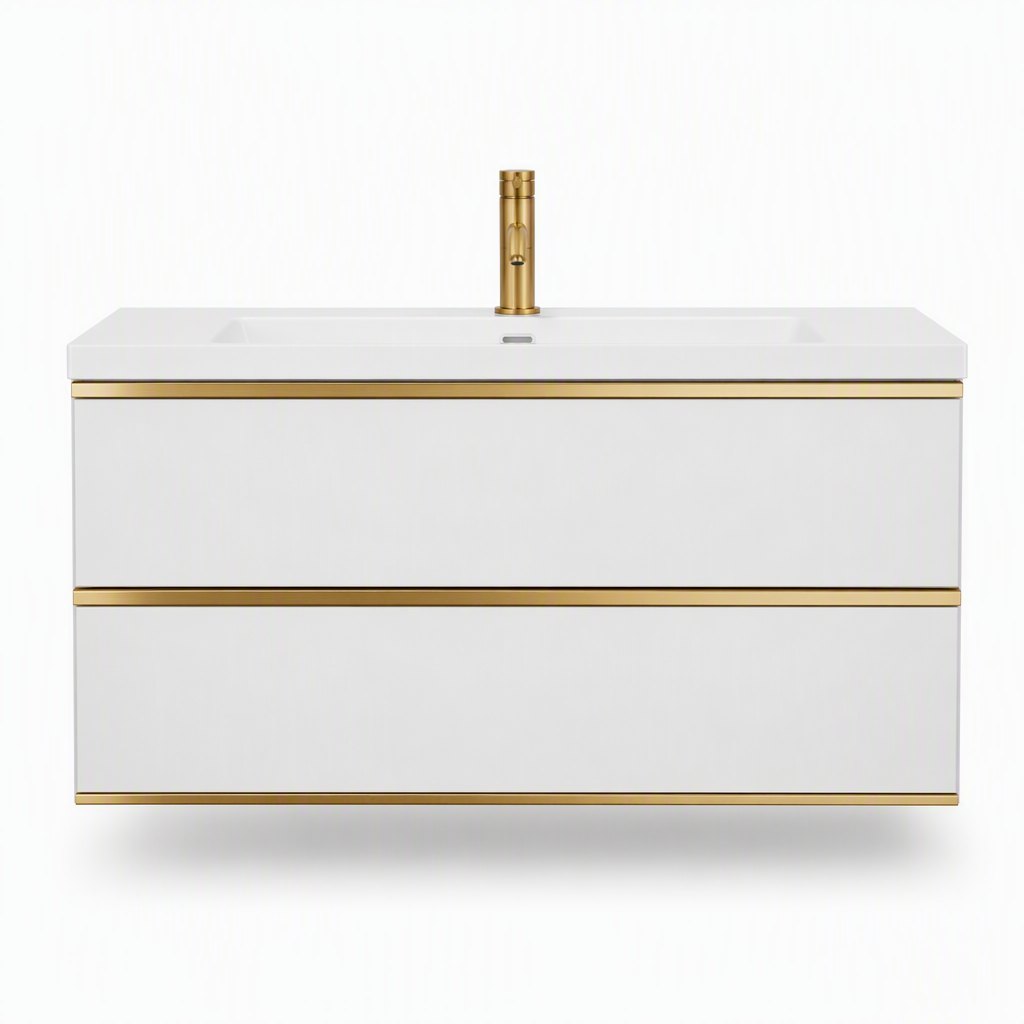 1200mm Gold-Band Vanity — FAME OEM bathroom vanity