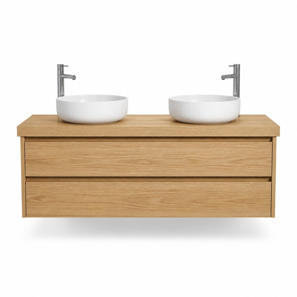 1200mm Natural Oak Vanity — FAME OEM bathroom vanity