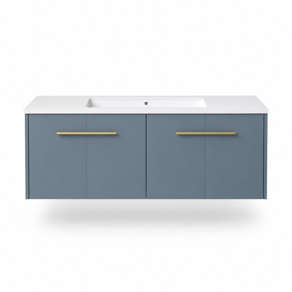 900mm Aluminium Floating Vanity — Coastal-Grade Waterproof Body — FAME bathroom cabinet manufacturer