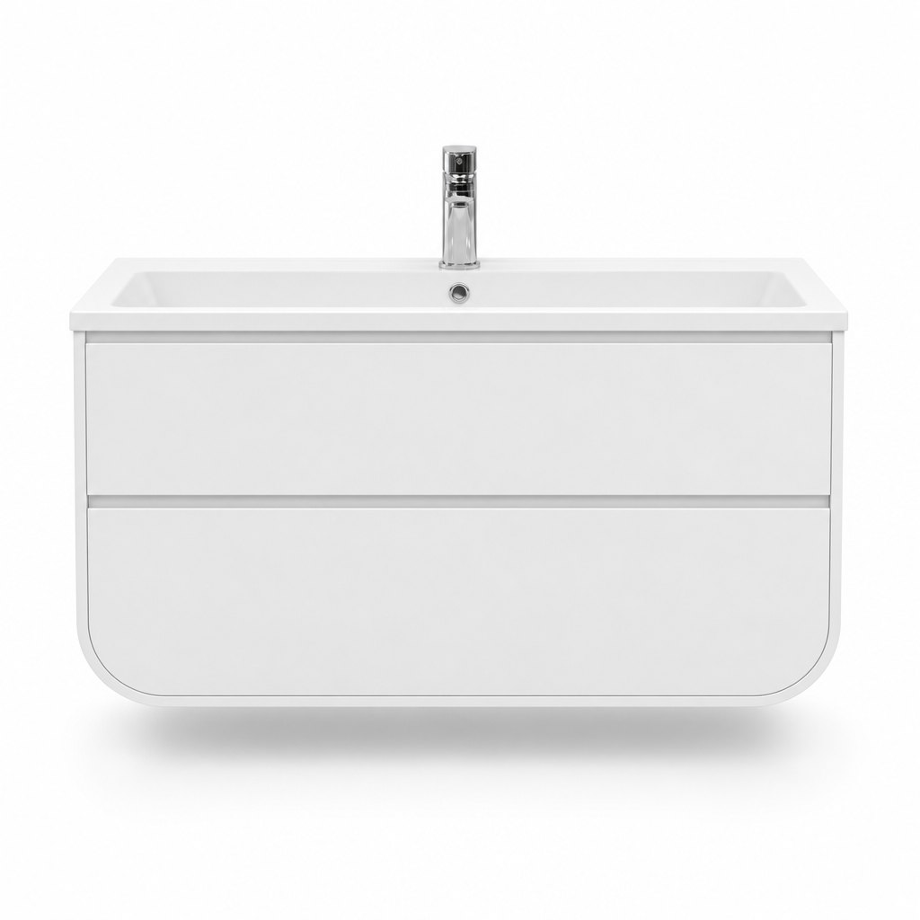 900mm Coved-Base Vanity — FAME OEM bathroom vanity