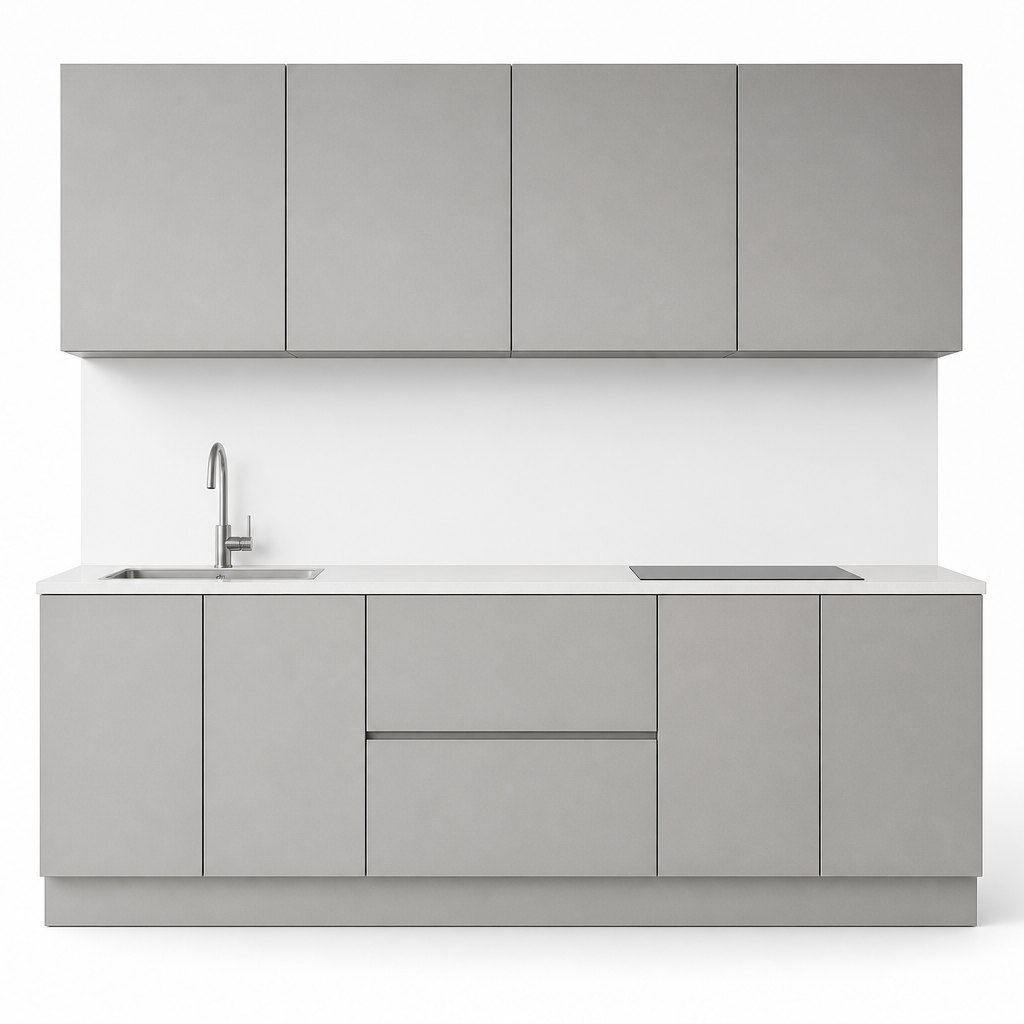 Flat-Panel Kitchen Cabinet Set — FAME OEM bathroom vanity