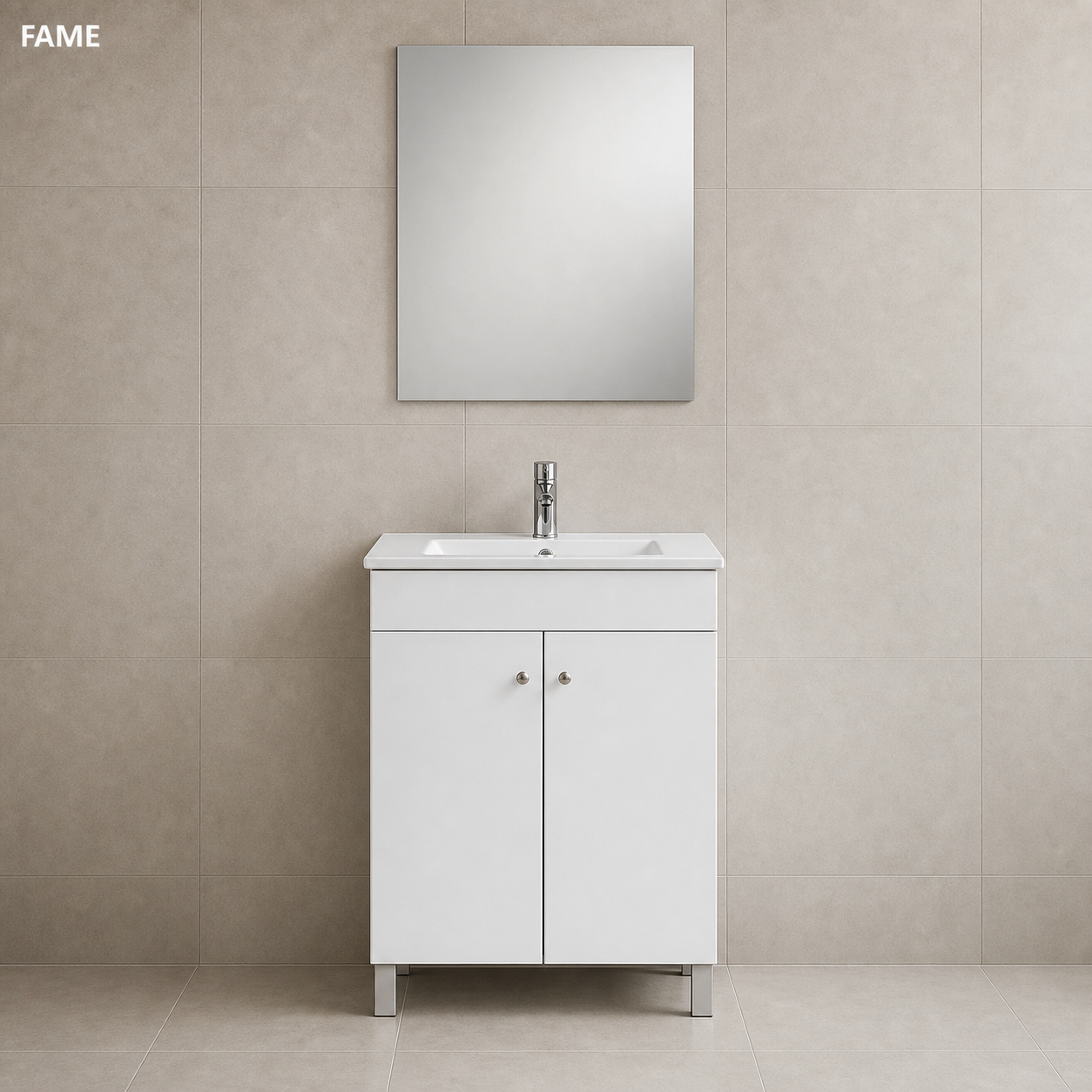 Matte Black 1000mm Stone Top Vanity for Chile bathroom vanity and vanitorios buyers