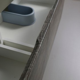 MP-1604 48 inch MDF bathroom vanity cabinet High glossy painting